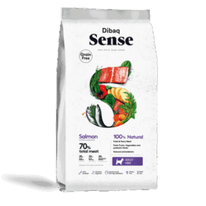 שק סנס נטול דגנים מיני סלמון – מזון יבש היפואלרגני לכלבים קטנים