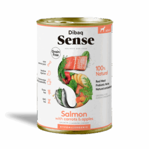 סנס שימור היפואלרגני סלמון – מזון רטוב טבעי לכלבים