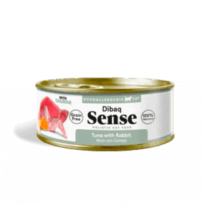 מעדן סנס לחתול טונה וארנבת בקופסת 70 גרם