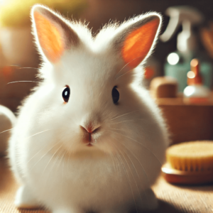 A-heartwarming-fluffy-white-rabbit-with-bright-alert-eyes-sitting-in-a-cozy-indoor-setting