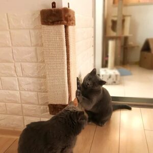 מתקן גירוד לחתולים לתלייה על הקיר